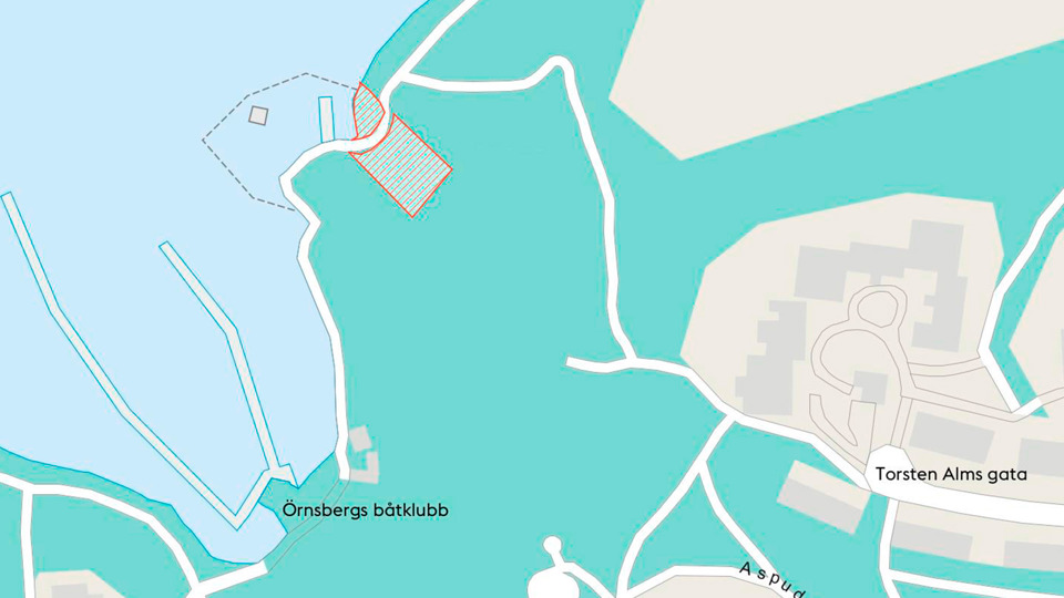 Karta hundförbud Örnberget badplats